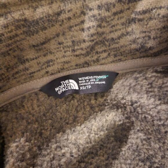 The North Face Green Zip-Up Sweatshirt Jacket Size XS Extra Small - Picture 4 of 6